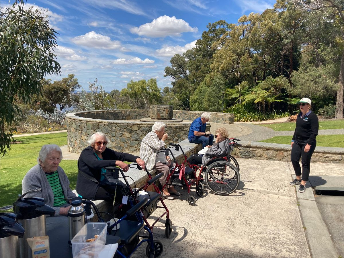 Aged Care Outing at Kings Park Perth - Oryx Communities