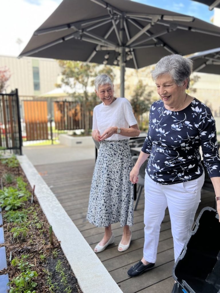 lynette and Christine - the queenslea retirement apartments perth